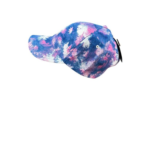 Under Armour Womens Adjustable Tie-Dye Cap OSFM Pink/Blue - Picture 3 of 4